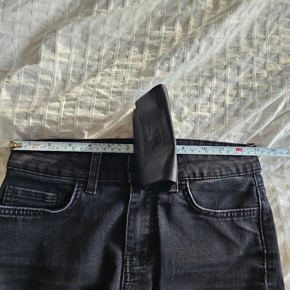 Naked & Famous The Skinny Jeans - Black Super Stretch - Sz 25 - Picture 13 of 13